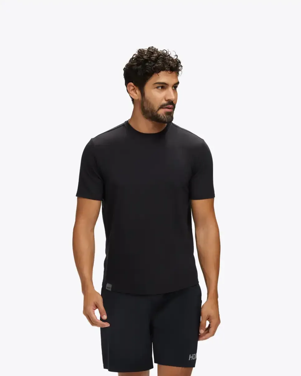 HOKA Essential Tee Black